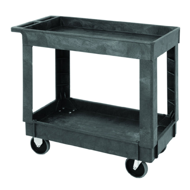 Quantum PC3518-33 Utility Cart (2) Shelves 34-1/4"W X 17-1/2"D X 32-1/2"H
