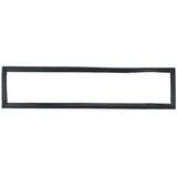 A thin, black, rectangular frame with slightly uneven edges—resembling a Door Gasket for Empura Refrigeration (model E-KCBR48)—is shown on a plain white background. The frame is hollow in the center, creating a large empty rectangular space.