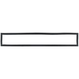 A thin, rectangular black frame with slightly uneven edges, viewed from the front against a plain white background. This minimalist Door Gasket, model E-KCBR60, is designed for Empura Refrigeration units and emphasizes simple elegance.
