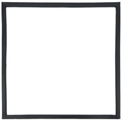 A simple, hand-drawn black square frame with uneven, slightly wavy edges on a white background. The interior is empty, much like the outline of an Empura Refrigeration E-KUC27 Door Gasket, showing only clean white space.