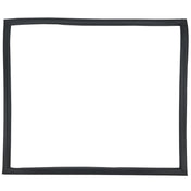 A simple, empty rectangular black frame with slightly uneven edges on a plain white background. The frame resembles a flexible door gasket, like those found in Empura Refrigeration or Empura Parts, enclosing a blank space in the center.
