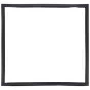 A simple, empty black rectangular picture frame with slightly uneven edges, centered on a plain white background—much like the clean design of an Empura Refrigeration E-KSP60 Door Gasket, it features no visible decorations or contents inside.