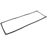 A thin, black, rectangular rubber Door Gasket is shown against a white background. The edges are slightly uneven, giving the frame a wavy appearance. The flexible material suggests its designed for Empura Refrigeration doors or windows.