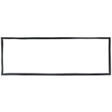 A simple, rectangular black frame with slightly uneven, hand-drawn lines on a white background, reminiscent of the clean outlines found on an Empura Refrigeration E-KB35R door gasket. The interior is completely blank with no added features.