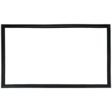 A simple, empty rectangular black picture frame with a thin border, set against a plain white background. Its clean and minimalistic design is reminiscent of the streamlined look found in Empura Refrigeration or E-KDD3-1 Door Gasket models.