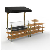 Steelite MGCMLE04BBBF - Display Station, Modular, Mogogo