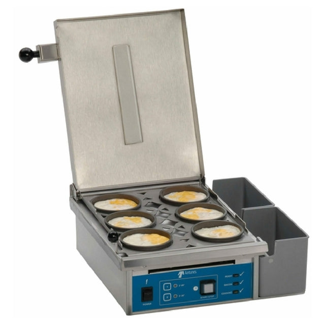 Antunes ES-604 Egg Station Cooks With Heat/steam Combination Cooks Max (6) 4" Eggs
