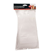 A clear polyethylene package contains 16 oz. To-Go Beverage Pouches. The label at the top features the HOLCIM brand, drink images, and product details in bold white and red text on a black and red background.