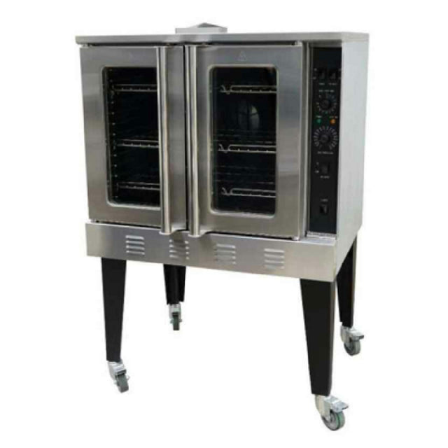 Sapphire Manufacturing SE-CO1D NG/LP Sapphire Convection Oven Gas Single-deck