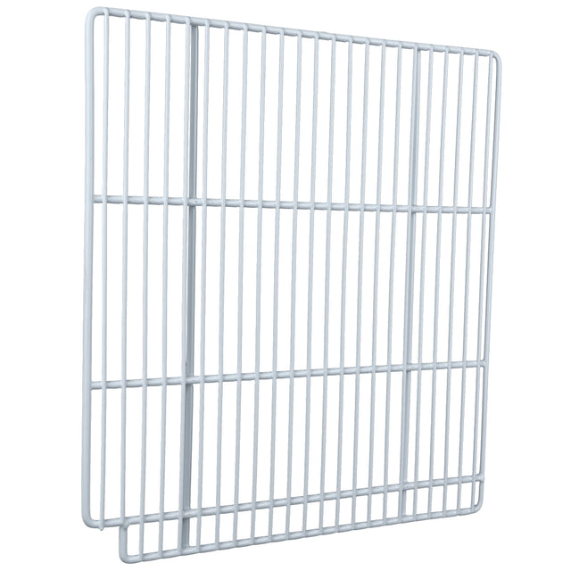 A metal wire Right Shelf rack with a rectangular shape, featuring evenly spaced bars in a grid pattern. The rack is coated in a smooth, white finish and appears ideal for storage or shelving, compatible with Empura Refrigeration units and Empura Parts.
