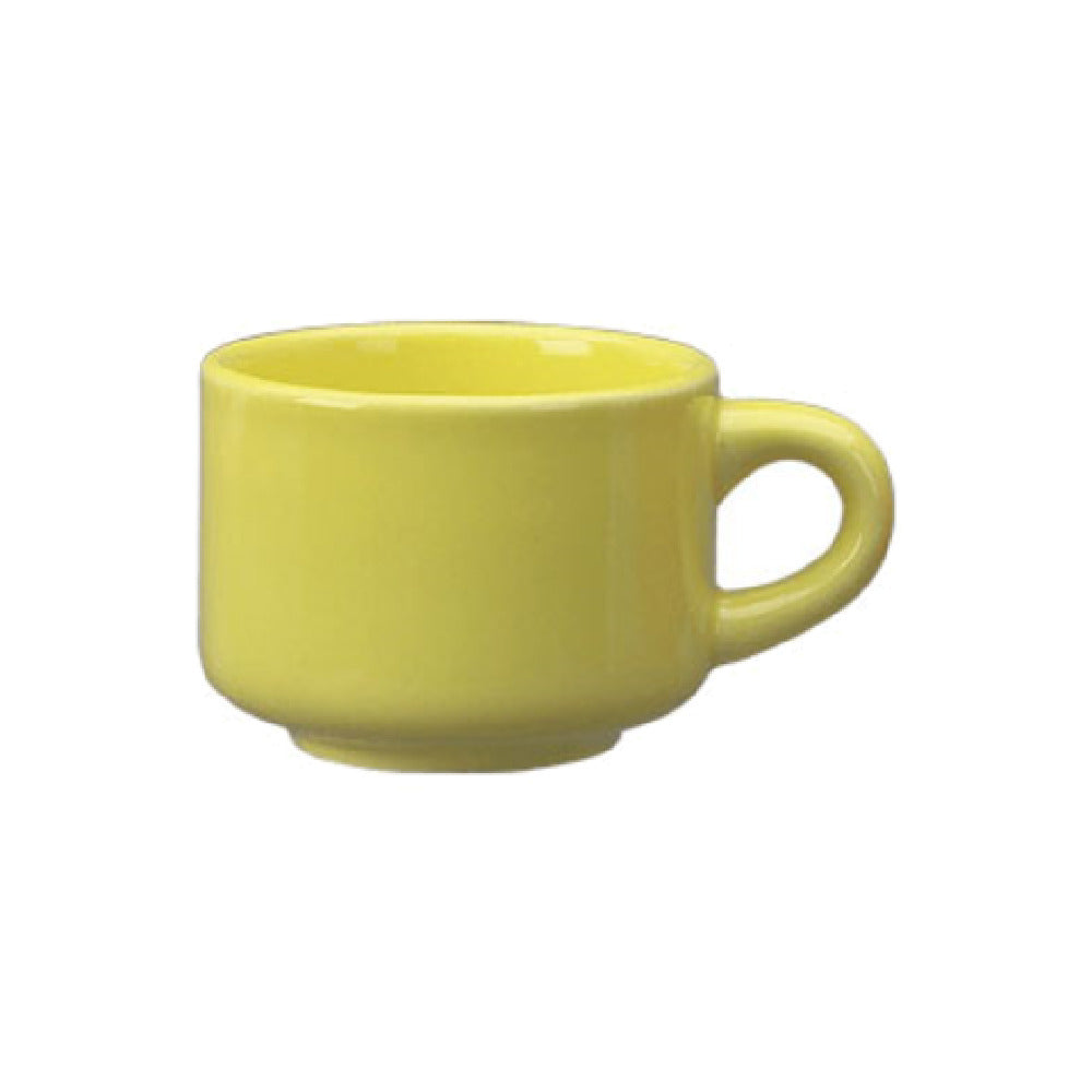 International Tableware CA-23-Y Cup 7 Oz. 3-1/4" Dia. X 2-1/2"H