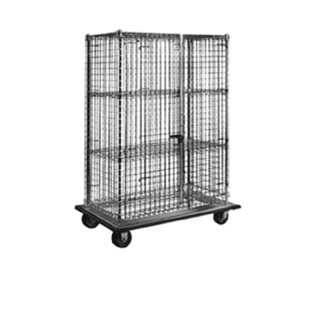 Eagle DTSC2448 Security Unit With Dolly Truck 52-7/8"W X 29-3/4"D X 69"H