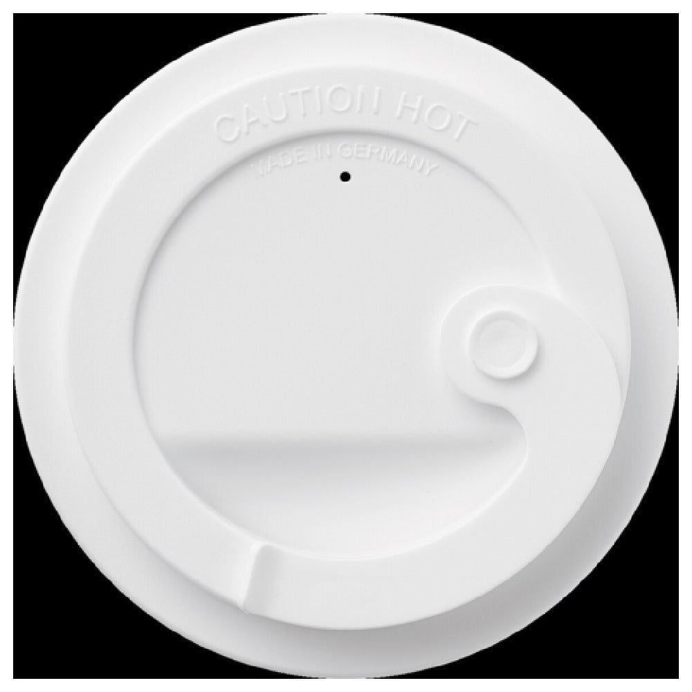 BauscherHepp 598904-021060 White Lid Plastic Coffee-2-Go