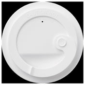 BauscherHepp 598904-021060 White Lid Plastic Coffee-2-Go