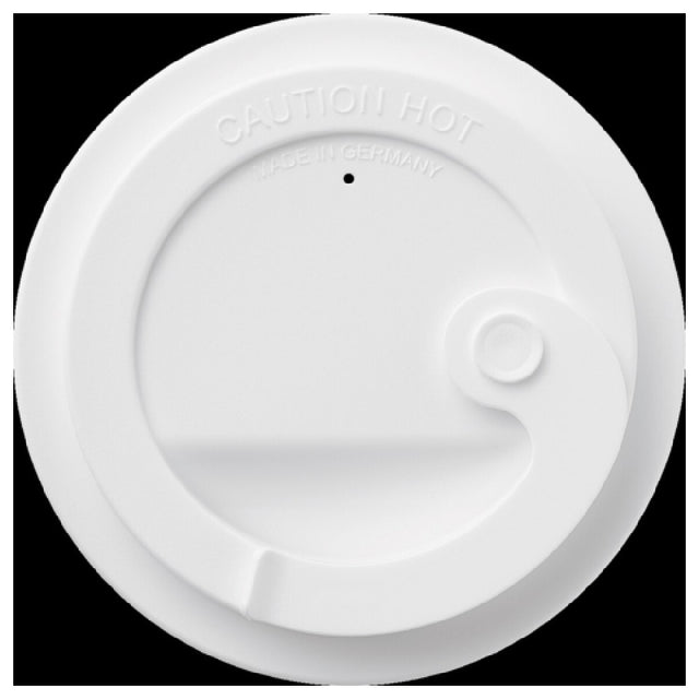 BauscherHepp 598904-021060 White Lid Plastic Coffee-2-Go