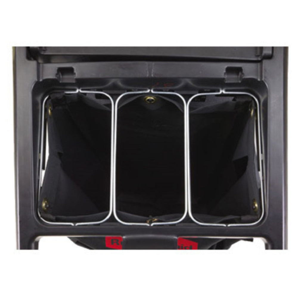 Rubbermaid FG9T89010000 Triple Waste Wire Bag Holders 12-1/2"L X 3"W X 1/8"H