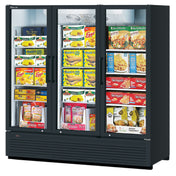 Turbo Air TGF-72SDH-N_WH Super Deluxe Freezer Merchandiser Three-section 62.2 Cu. Ft.