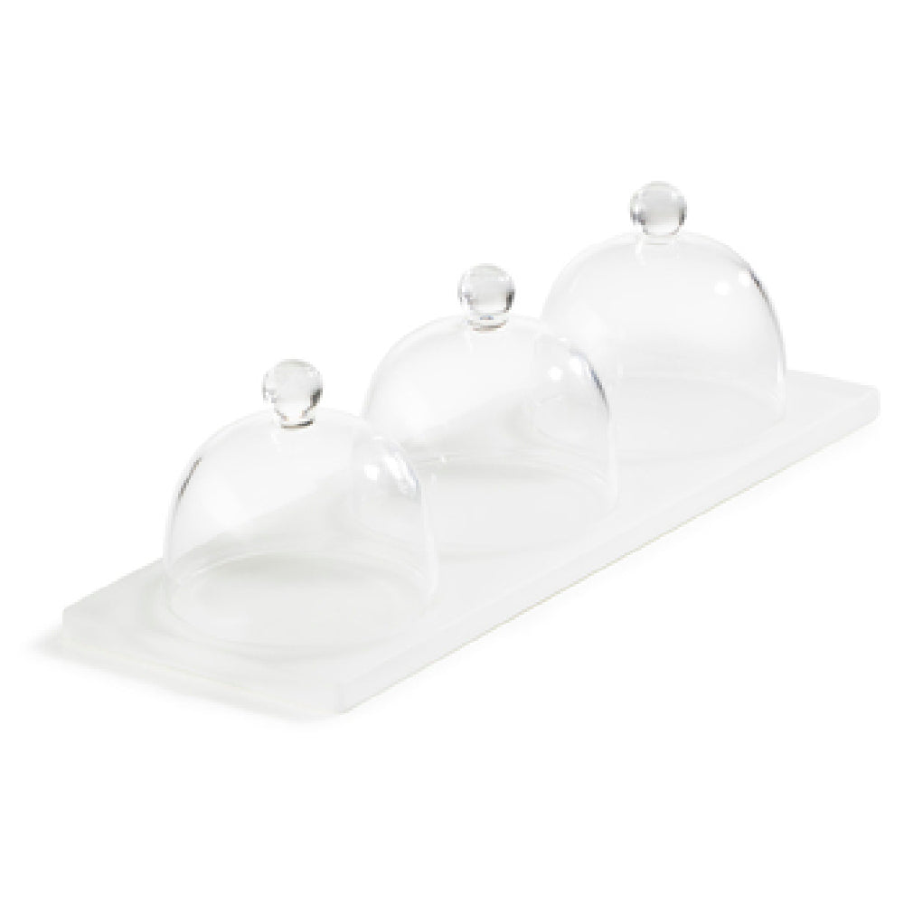 Revol 411646 (116465) Cloche & Base Set (SHIPS FROM FRANCE) 9-3/4"W X 3-1/2"D X 3"H