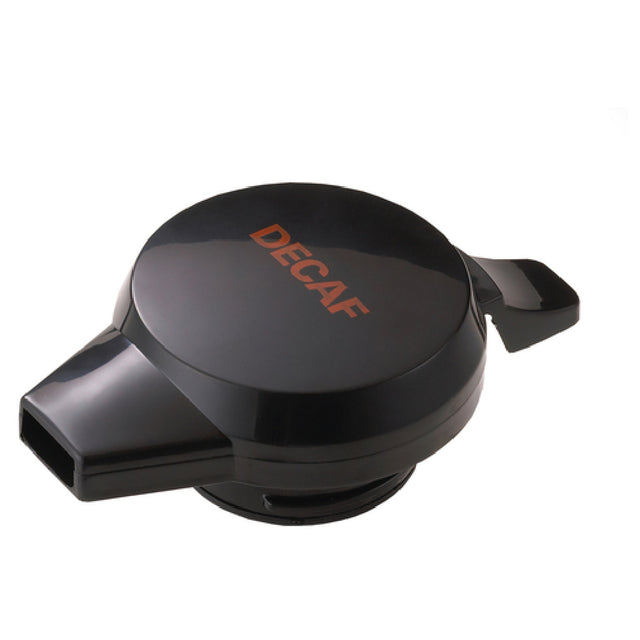 Service Ideas NGLWBLD Welded Push Button Server Lid With Decaf Imprint For Thermo-Serv™