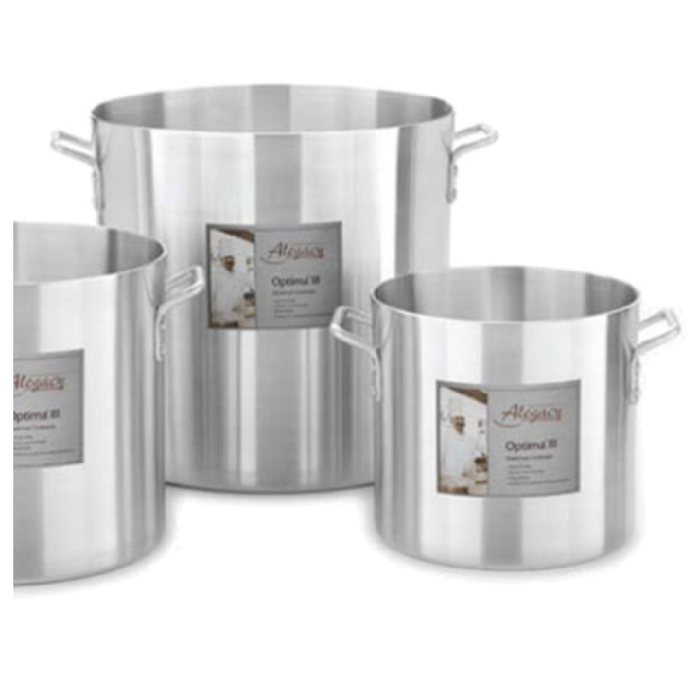 Alegacy Foodservice Products AP16 Optima® III E™ Economy Stock Pot 16 Qt. 11" Dia. X 10" Deep Interior