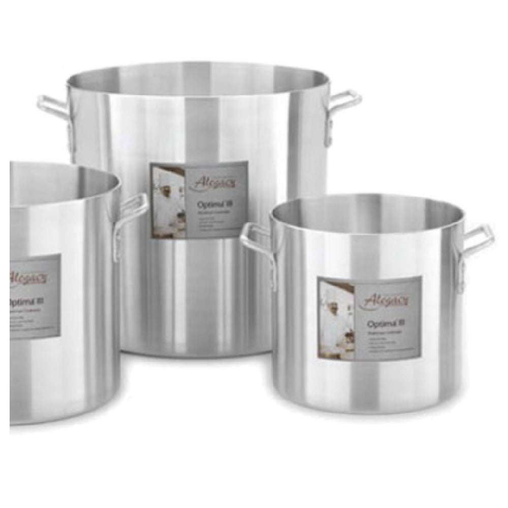 Alegacy Foodservice Products AP12 Optima® III E™ Economy Stock Pot 12 Qt. 10" Dia. X 9-1/4" Deep Interior