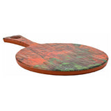 GET Enterprises 15019052038 Cheforward Lapis Board 15-1/4"L X 9-3/5"W X 1/2"H Round