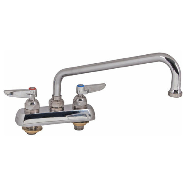 T&S Brass B-1112 Faucet 4"deck 10"spt Leadfree
