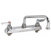 T&S Brass B-1121 Faucet 8"deck 8"spt Leadfree