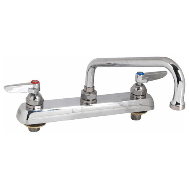 T&S Brass B-1121 Faucet 8"deck 8"spt Leadfree