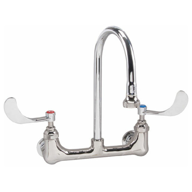 T&S Brass -0350-04 Faucet Lav 8"wall Leadfree