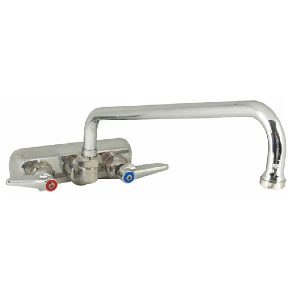 T&S Brass -1108 Faucet 3.5"wall 12"spt Leadfre