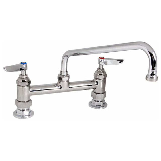 T&S Brass -0220-061X Faucet 8"deck 10"spt Leadfree