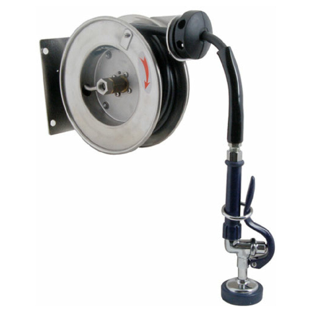 T&S Brass -7102-01 Reel Hose Expose 12 Ft 3/8"npt