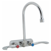 T&S Brass -1146-04 Faucet 4"wall 10"gsnk Leadfree