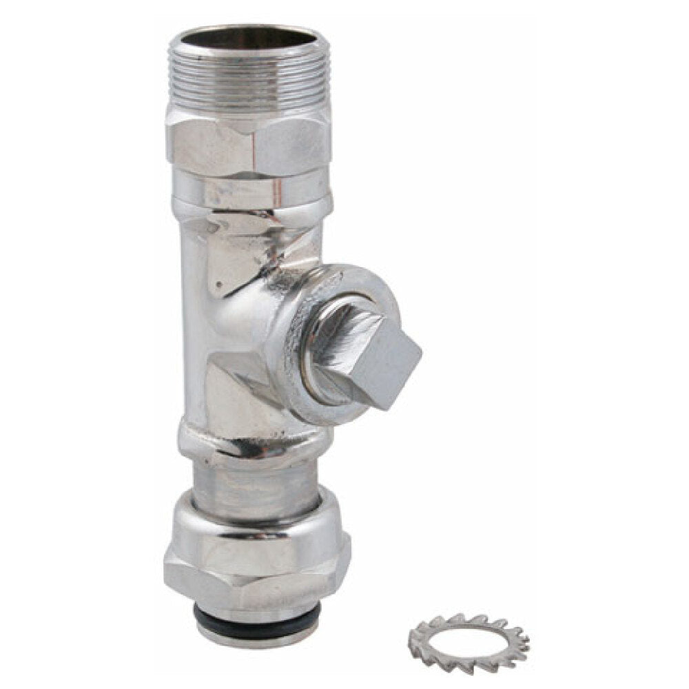 T&S Brass -TEE-EZK Tee Swivel Ez Install Chrome