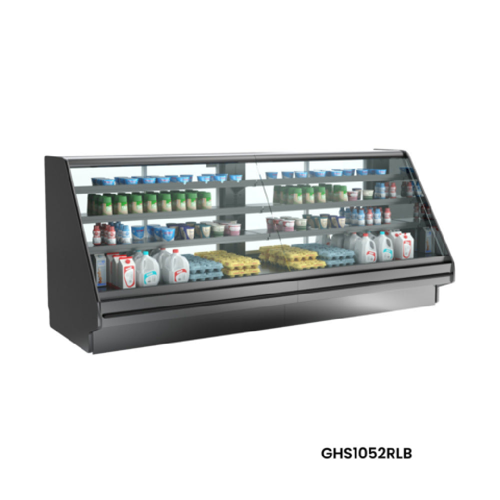 Structural Concepts GHS652RLB (FLAT) Fusion® Refrigerated Service Case 75-3/8"W X 42-3/4"D X 51-1/4"H