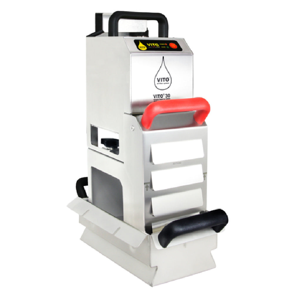 VITO VITO 30 Oil Filter System Portable Suitable For Fryers Up To 22 Lbs. Oil Capacity