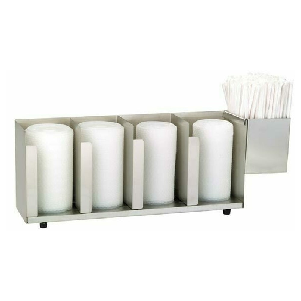 Dispense-Rite CTLD-19A - Lid/Cup Organizer, Adjustable, 4 Section