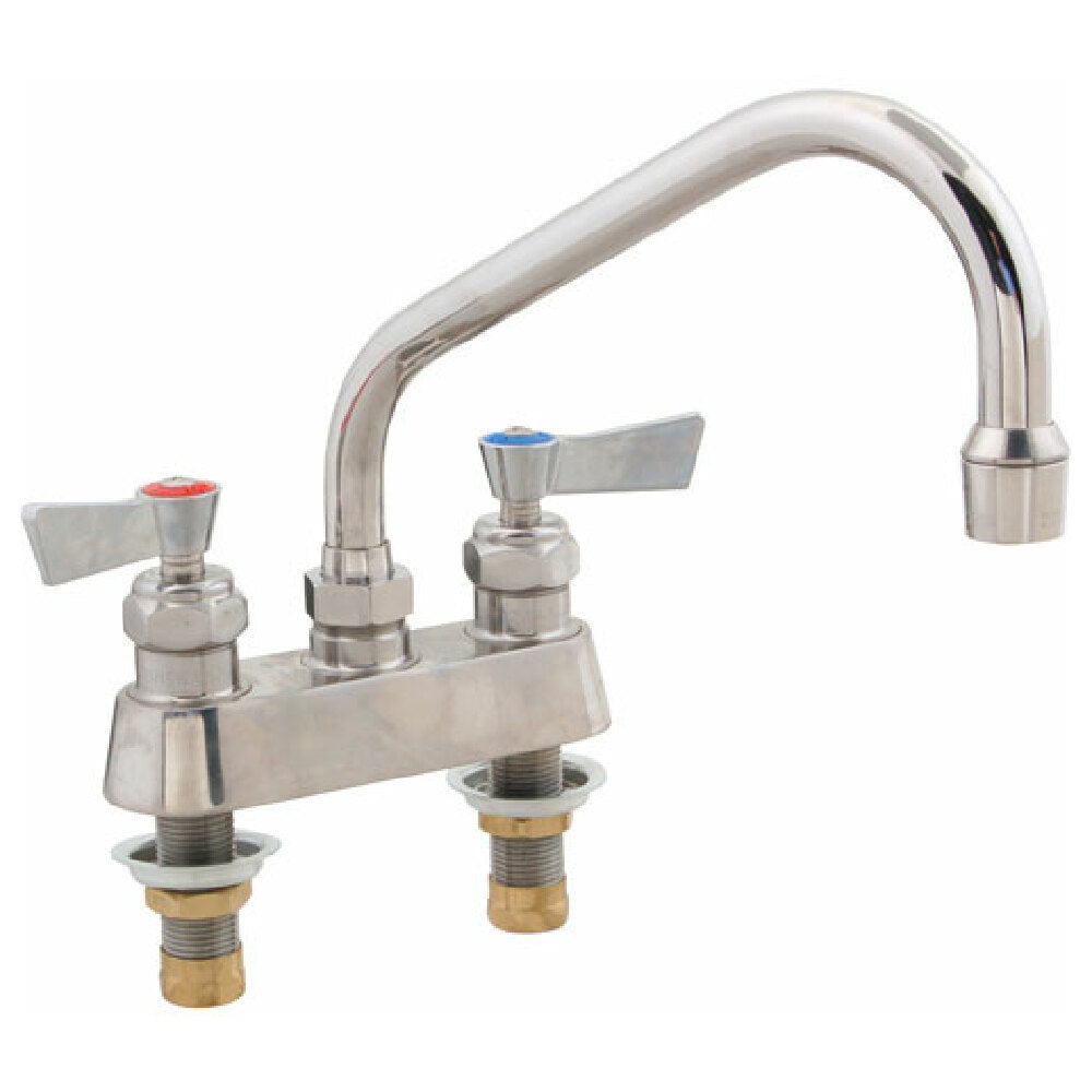 Fisher Manufacturing FIS3511 Faucet 4"dk Leadfree Ss 8"sp