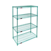 Eagle S4-74-1836E-X Starter Shelving Unit 4-tier 36"W X 18"D X 74"H