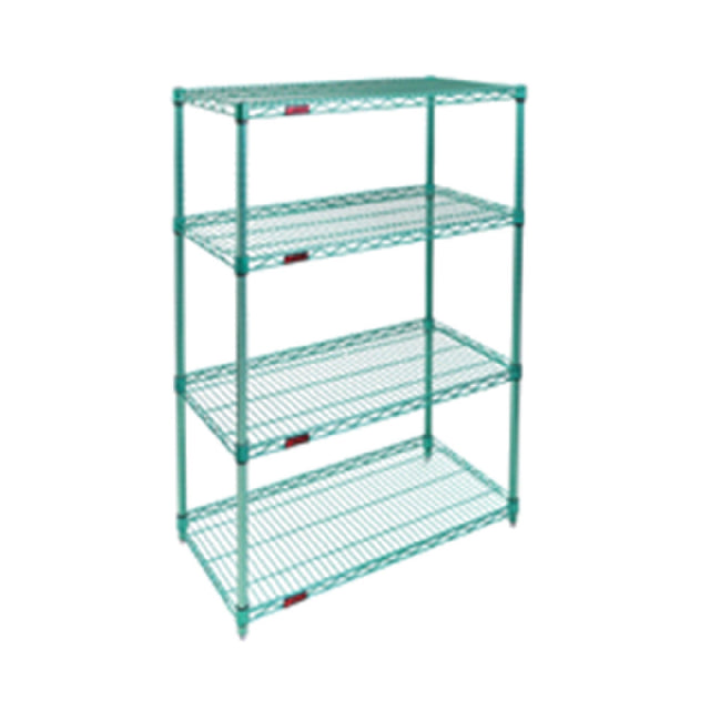 Eagle S4-74-1830E Starter Shelving Unit 4-tier 30"W X 18"D X 74"H