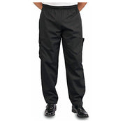 KNG 11383XL Kng 3xl Baggy Chef Pants Black
