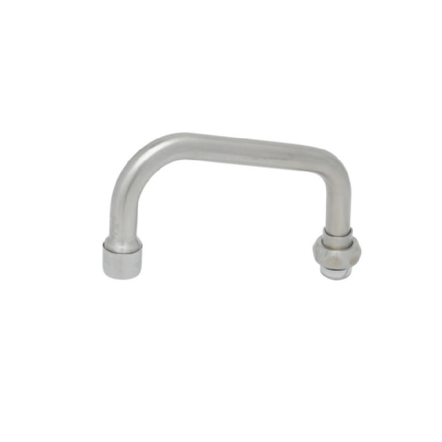T&S Brass S059X-V20 EverSteel 6" Swing Nozzle With 2.0 GPM [7.6 L/mm] Vandal Resistant Aerator