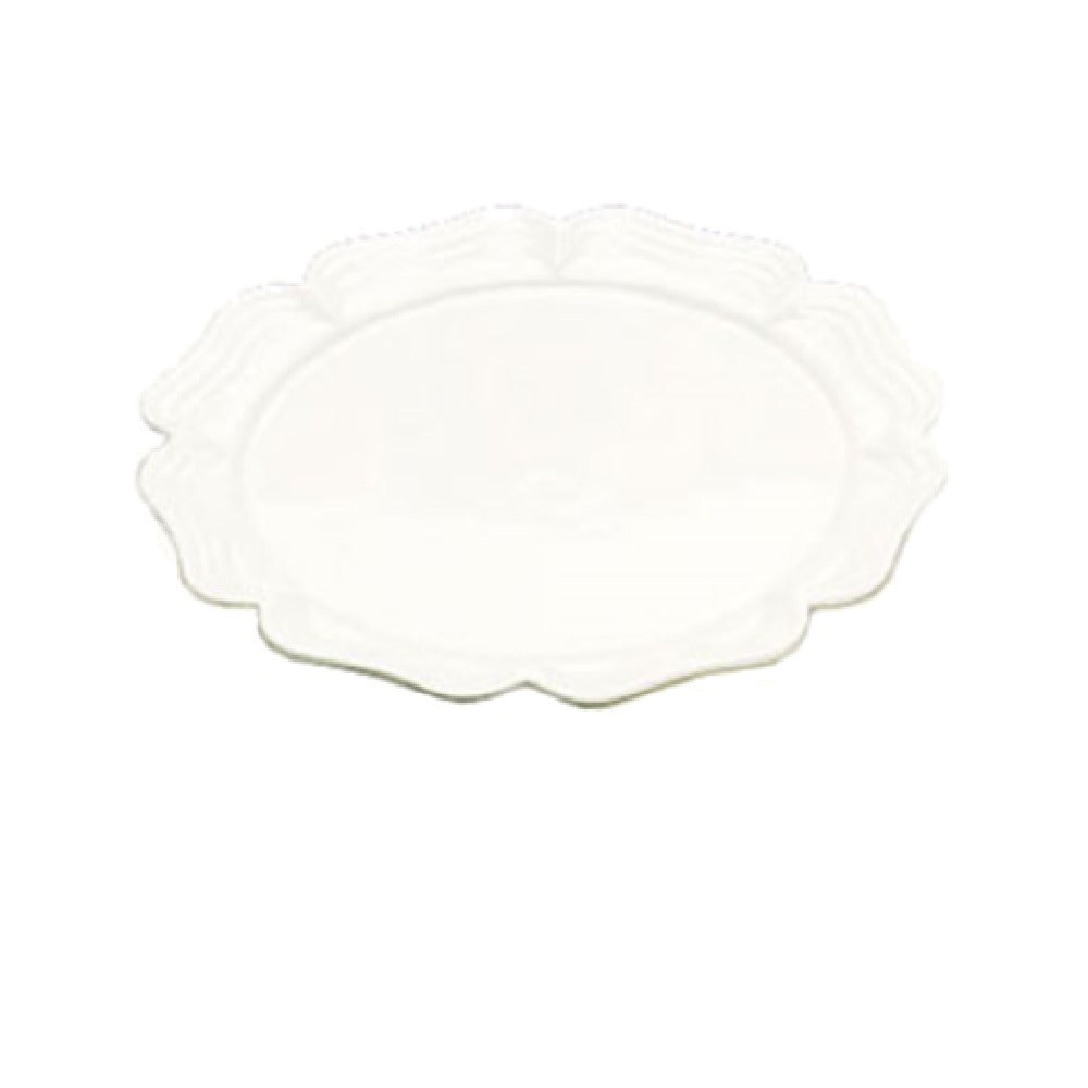 Bon Chef 2061PLUM Queen Anne Platter 18" Dia. Round