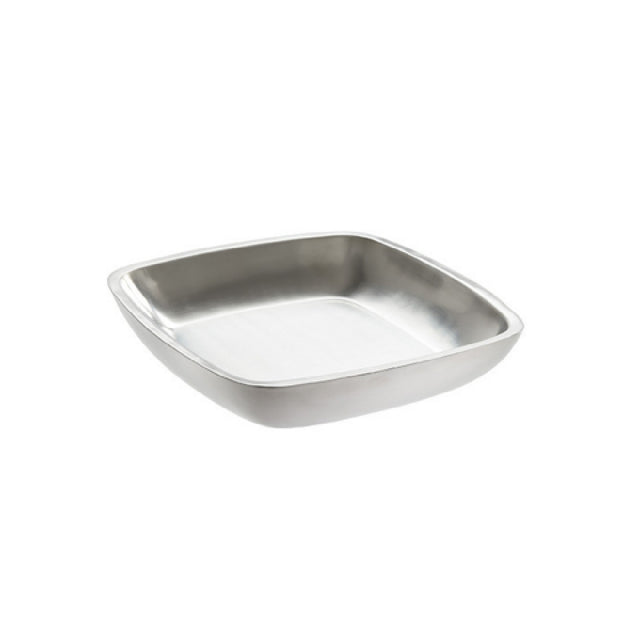 American Metalcraft DWSSEA10 Seafood Tray 10" Square Double Wall Stainless Steel Seafood Trays