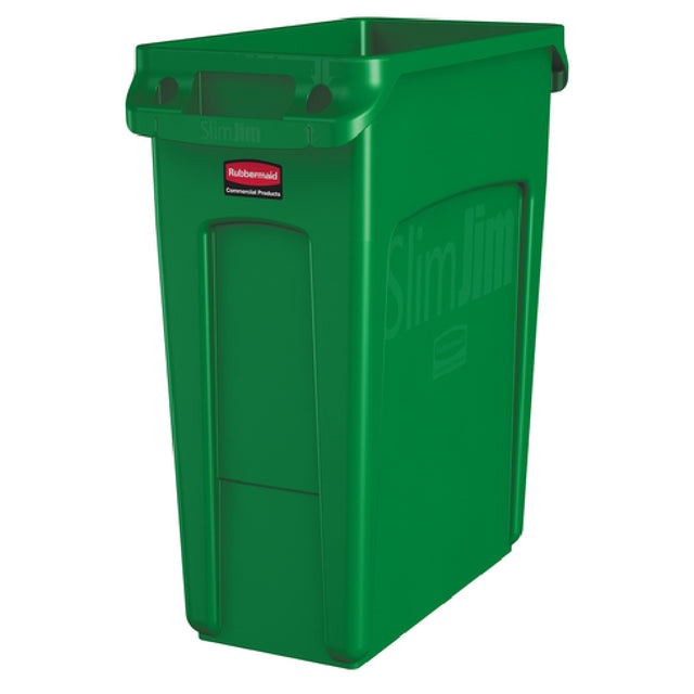Rubbermaid 1955960 Slim Jim® Container 16 Gallon 22"L X 11"W X 25"H