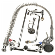 T&S Brass TSB0133ADF12B Pre Rinse Wall Mnt W/ Add On