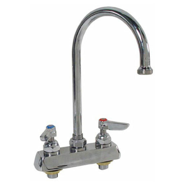 T&S Brass -1141 Deck Faucet 4"c Sgn T&s