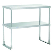 Hubert 28W-381 - Kratos Double Overshelf For 18"x36" Worktables