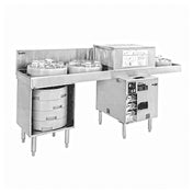 Glastender GT-18+2-78L Glasswasher Station Side-to-side Pass-thru 78"W X 24"D O.A.